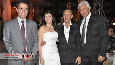 بالفيديو والصور.. وزراء وفنانون في حفل زفاف إنجي فايد