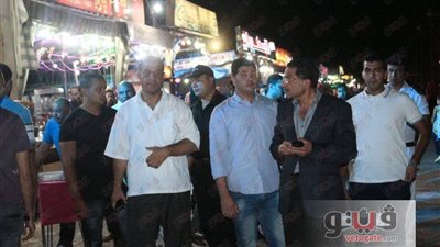 بالصور.. مدير أمن الإسماعيلية يشن حملة لإزالة المخالفات بمنطقة الكورنيش