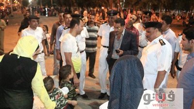 جولة ميدانية لمدير أمن الإسماعيلية في منطقة الغابة