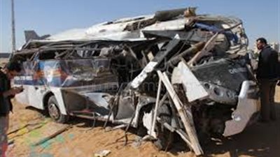 ارتفاع عدد المصابين في حادث تصادم أتوبيس نقل الغردقة لـ 35