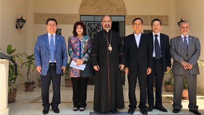 بطريرك الكاثوليك يستقبل مؤسسة «KEDA» الكورية للتنمية
