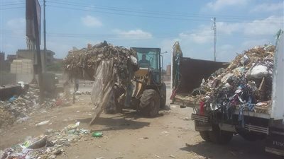 حملات نظافة بالميادين الرئيسية في المحلة الكبرى (صور)