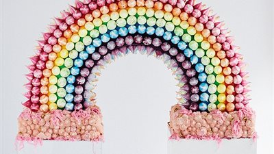 بالصور.. أشكال رائعة لكعكات الزفاف