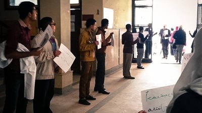 فشل طلاب الإخوان بصيدلة المنصورة في تعطيل الدراسة