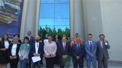 وزير التعليم العالي الأردني يزور جامعة مصر للعلوم والتكنولوجيا (صور)