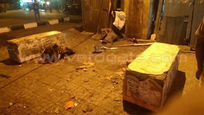 أول صور من موقع انفجار عبوة ناسفة بـ«كشك كهرباء» في الزقازيق