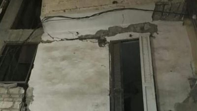 انهيار شرفة عقار بالإسكندرية دون إصابات (صور)