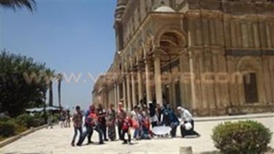 بالصور.. أطفال «رسالة» يزورون قلعة صلاح الدين بالقاهرة