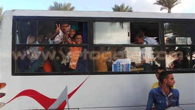 بالصور.. «الرياضة» توفر سيارات لنقل المحتفلين بالعيد القومى للإسكندرية