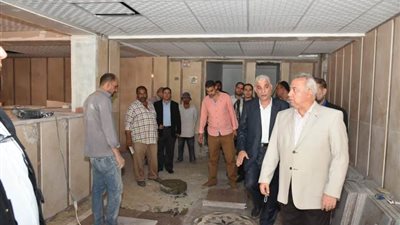 مليون و727 ألف جنيه لترميم وصيانة مبنى حي أول الزقازيق (صور)