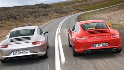 «بورش» تصمم إطارات السيارات من الألياف الكربونية