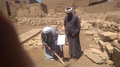 الآثار تبدأ تنفيذ أعمال تطوير معبد الطود بالأقصر (صور)