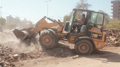 حملة نظافة وتجميل بحي غرب الفيوم