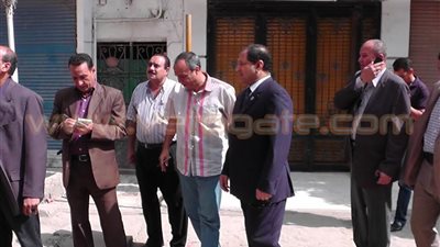 محافظ الغربية يتفقد العقار المائل وحالة النظافة بشوارع طنطا