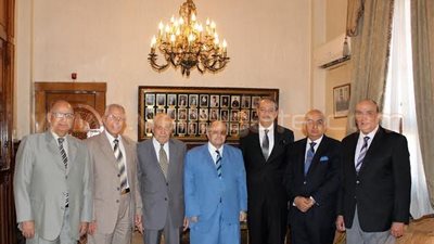 بالصورة.. الأعلى للقضاء يستقبل النائب العام الجديد