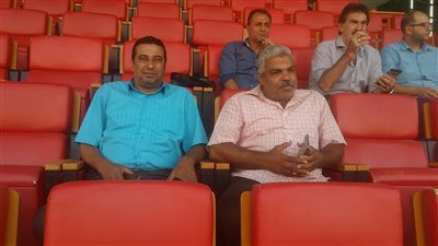 مدرب بيراميدز يحضر مباراة الإنتاج وحرس الحدود من المدرجات