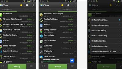 تطبيق جديد للنسخ الاحتياطى لمحتوىات جهازك تحسبًا للأزمات