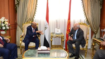 الغضبان ورئيس هيئة قضايا الدولة يفتتحان فرع بورسعيد أول «صور»