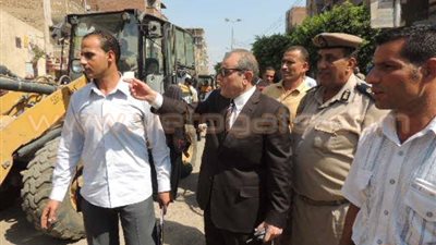 بالصور.. حمله لإزالة الإشغالات بطوخ وشبين القناطر