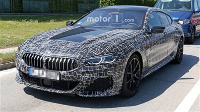 بي إم دبليو تختبر سيارتها من الفئة الثامنة (صور)