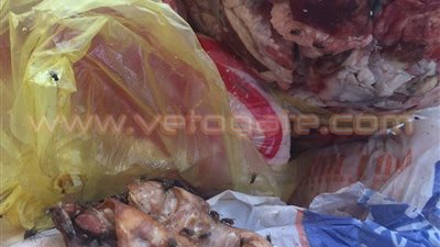 ضبط 4950 طن مواد غذائية فاسدة ومنتهية الصلاحية بشبرا الخيمة