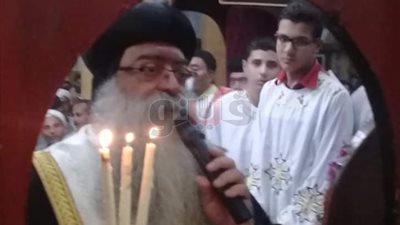 26 صورة ترصد احتفالات إيبارشية دشنا بعيد «بلامون السائح»