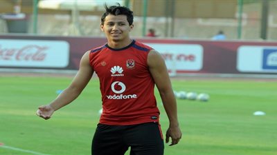 عمرو جمال يغيب عن مران الأهلي الصباحي