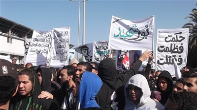 مسيرة جمعة رد الكرامة لألتراس جرين إيجلز ظهر اليوم