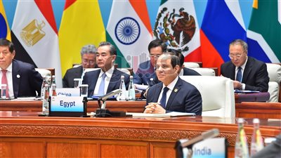 السيسي يستعرض المشروعات القومية مع كبرى الشركات الصينية