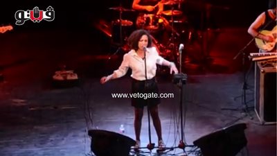 بالفيديو.. وصلة رقص لـ«مريم صالح» على مسرح «الجنينة»