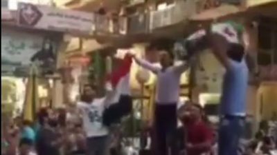 بالفيديو.. السوريون في مصر يحتفلون بتأهل منتخبهم لملحق كأس العالم
