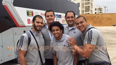 بالصور.. منتخب «اليد» يستعد لرحلة العودة من الكونغو