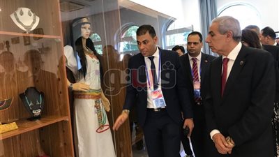 طارق قابيل يفتتح المعرض الثقافي السياحي المصري بالصين