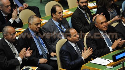بالصور.. الظهور الأول لـ«السيسي» في الأمم المتحدة