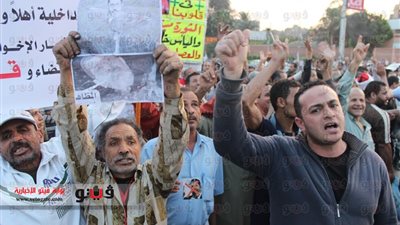 أقباط مصر الجديدة ينضمون لمتظاهرى الاتحادية