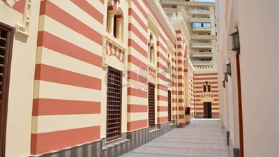 17 صورة لعملية ترميم مسجد العباسي الأثري ببورسعيد قبل افتتاحه اليوم