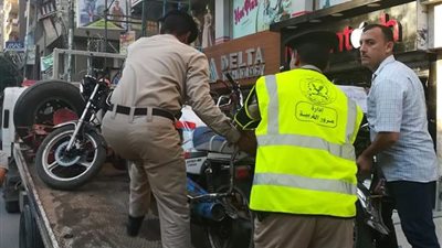 ضبط 58 سيارة وتحرير 307 مخالفات في حملة مرورية بالغربية