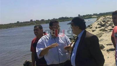 تطهير بوغاز جمصة وسط فرحة الصيادين