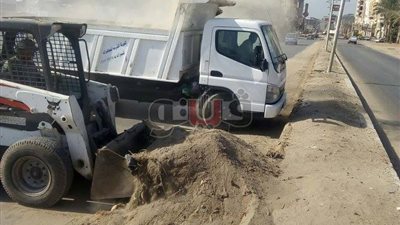 بالصور.. حملة مكبرة لرفع مستوى النظافة بقرى ومراكز دمياط