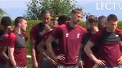 صلاح يختتم تدريباته مع ليفربول لمواجهة نابولي (فيديو)