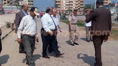 بالصور..محافظ الدقهلية يغرم صاحب معرض بجمصة 5 آلاف جنيه