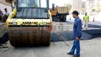 بالصور.. مطبات صناعية بشبرا الخيمة للحد من الحوادث