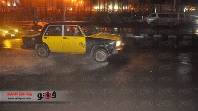 بالصور.. الأمطار الكثيفة تُغرق شوارع الإسكندرية لليوم الثاني