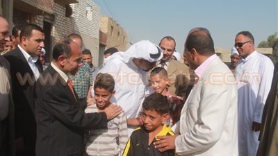 بالفيديو والصور.. تنمية قرى الفيوم بمنحة إماراتية
