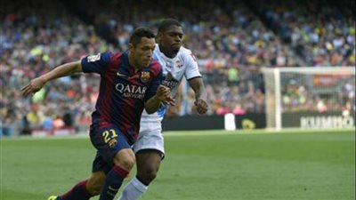 برشلونه يتعادل سلبيا مع ليفانتى في الشوط الأول