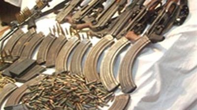 ضبط صاحب مخبز وبحوزته طلقات نارية بالمطرية