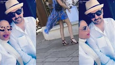 فتاة حسناء تثير غيرة أحلام أمام زوجها في فرنسا (فيديو)