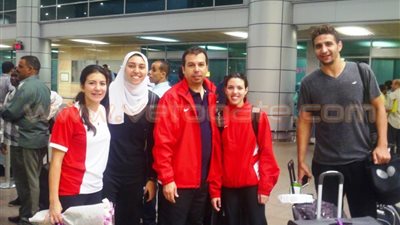بالصور.. وصول بعثة منتخب مصر لـ «تنس الطاولة» قادمة من الكونغو