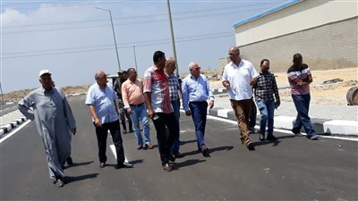 الانتهاء من توصيل مرافق مشروع مجمع الـ118 مصنعا ببورسعيد (صور)