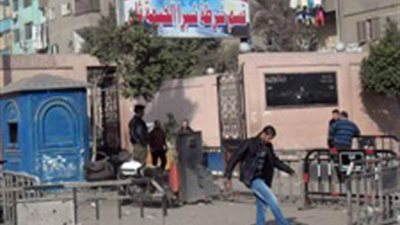 إحباط محاولة اقتحام قسم أول شبرا الخيمة